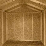 Home shed Little Cottage Co Value Gable Wood Shed Kit Blaze 32 In. - Image 8