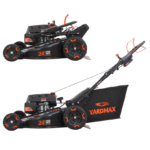 YG4761 24 in. 201cc Electric Start SELECT PACE 6 Speed CVT High Wheel RWD 3-in-1 Gas Walk Behind Self Propelled Lawn Mower - Image 2