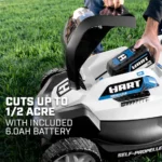 HART Tools 40V 20″ Brushless Self-Propelled Electric LownMower - Image 3