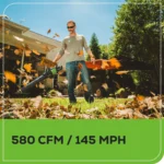 Greenworks 80V 21″ Cordless Battery Brushless Self-Propelled Mower 3pc Combo Kit - Image 11