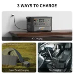 PECRON F3000LFP Portable Power Station 3600W 3072Wh - Image 9