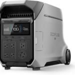 EcoFlow DELTA Pro 3 Portable Power Station with 4000W Output, 120/240V Split-Phase, LFP Battery, and X-Stream Fast Charging