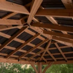 Backyard Discovery Cordova 14×10 Cedar Gazebo - Image 6
