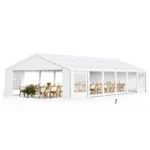 Heavy Duty Party Tent Wedding Event Shelter with Removable Sidewalls 20FT x 40FT - Image 4