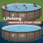 Coleman Power Steel 18 ft. x 48 in. Round Metal Frame Above Ground Pool Set - Image 5