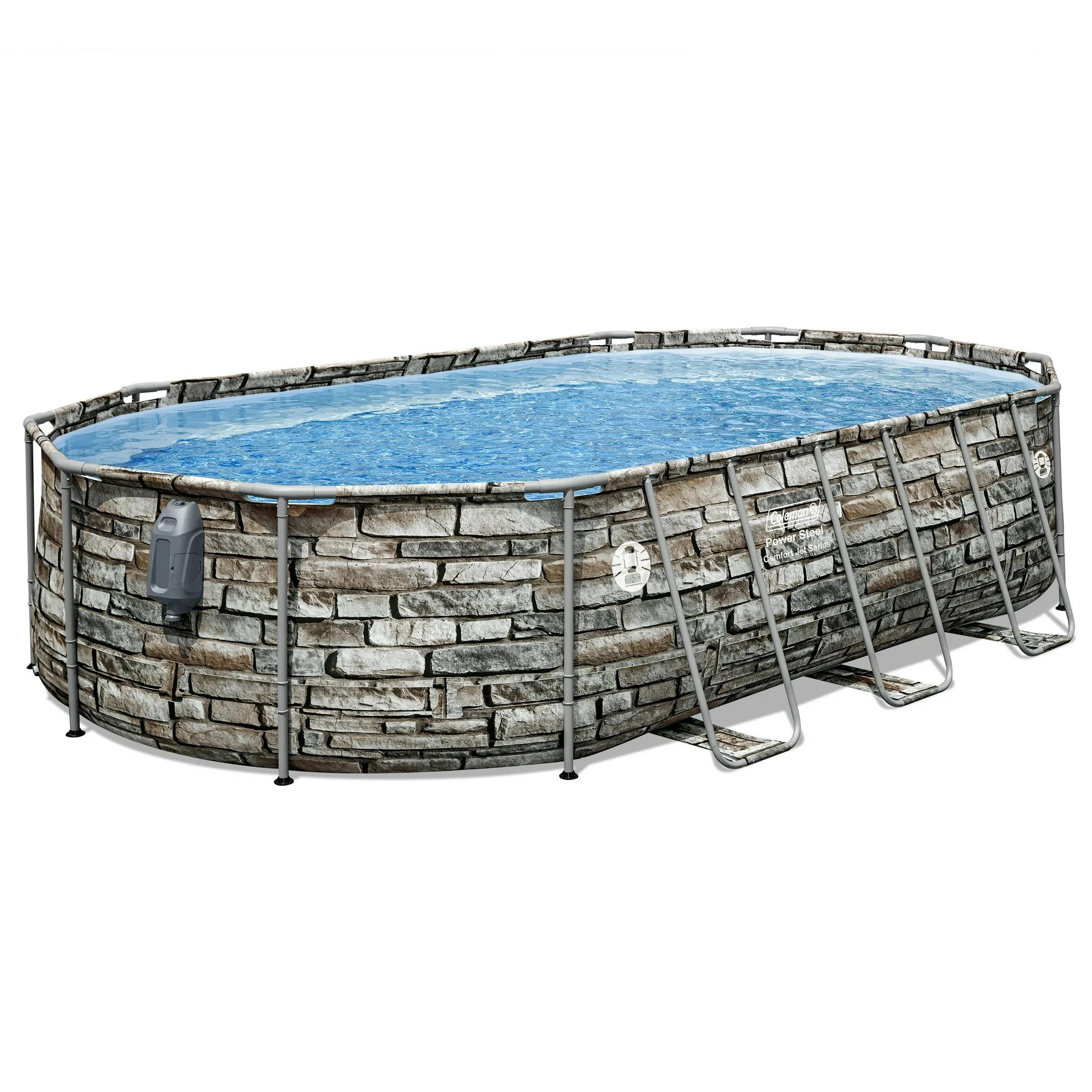 veb-product-224-image-1.webp Coleman Power Steel 16′ x 10′ x 42″ Oval Above Ground Pool Set - Image 1