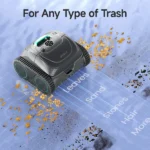 WYBOT C1 Cordless Robotic Pool Cleaner with Triple Motor, Wall Climbing, and Self-Parking - Image 11