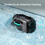 WYBOT C1 Cordless Robotic Pool Cleaner with Triple Motor, Wall Climbing, and Self-Parking - Image 5