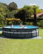 Ultra XTR® Frame Above Ground Pool with Sand Filter Pump – 18′ x 52″ - Image 18