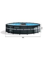 Ultra XTR® Frame Above Ground Pool with Sand Filter Pump – 18′ x 52″ - Image 7