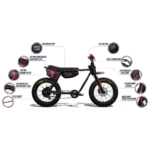 Super73 Oracle Red Bull Racing Z Adventure Series Electric Bike - Image 3