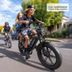 Hovsco Moped style ebike 1500W 32-Mph/65-Mile Range - Image 5