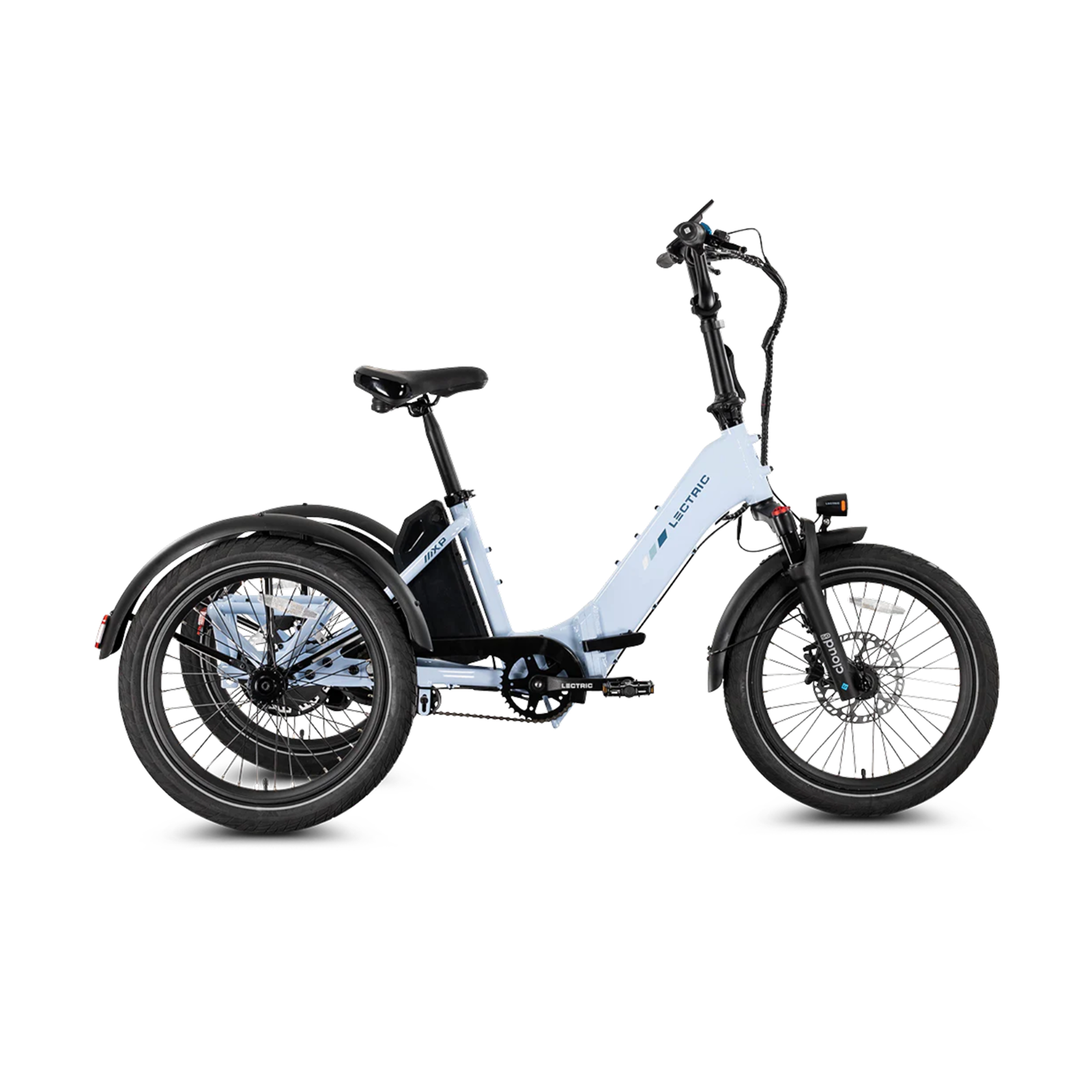 veb-product-313-image-1.png lectric ebikes Lectric XP Electric Trike in Stratus White Adult Folding Electric Trike - Image 1