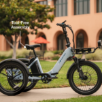 lectric ebikes Lectric XP Electric Trike in Stratus White Adult Folding Electric Trike - Image 5