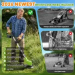 IToolMax 3 In 1 Cordless Grass Trimmer, Weed Eater and Edger - Image 5