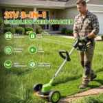 IToolMax 3 In 1 Cordless Grass Trimmer, Weed Eater and Edger - Image 8