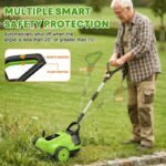 IToolMax 8.7-Inch Small Electric Lawn Mower for Yards & Gardens - Image 8