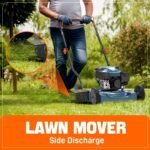 Senix 20″ 144cc 4-Cycle Gas Push Lawn Mower with Side Discharge LSPG-L4 - Image 2
