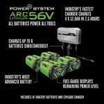 EGO POWER+ 42 in Z6 Zero Turn Mower with e-STEER ZT4205S - Image 3